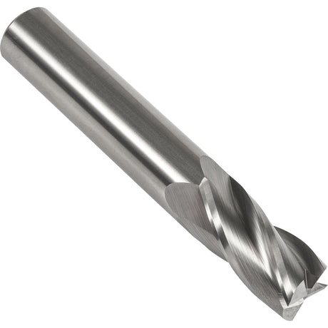 S134 Square End Mill, 3/4" Dia., 4" L, 4 Flutes, 3/4" Shank, Carbide