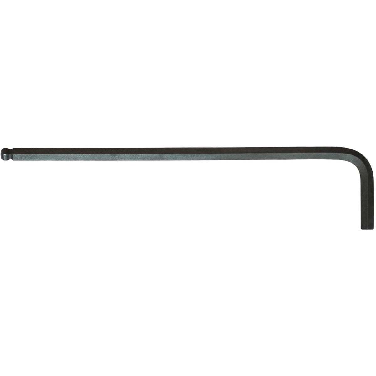 Hex Key, Ball End, 5/8" x 9.8" L, L Shape