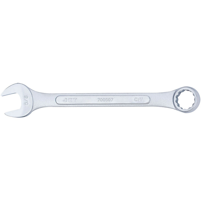 Raised Panel Combination Wrench, 5/8", Chrome Finish