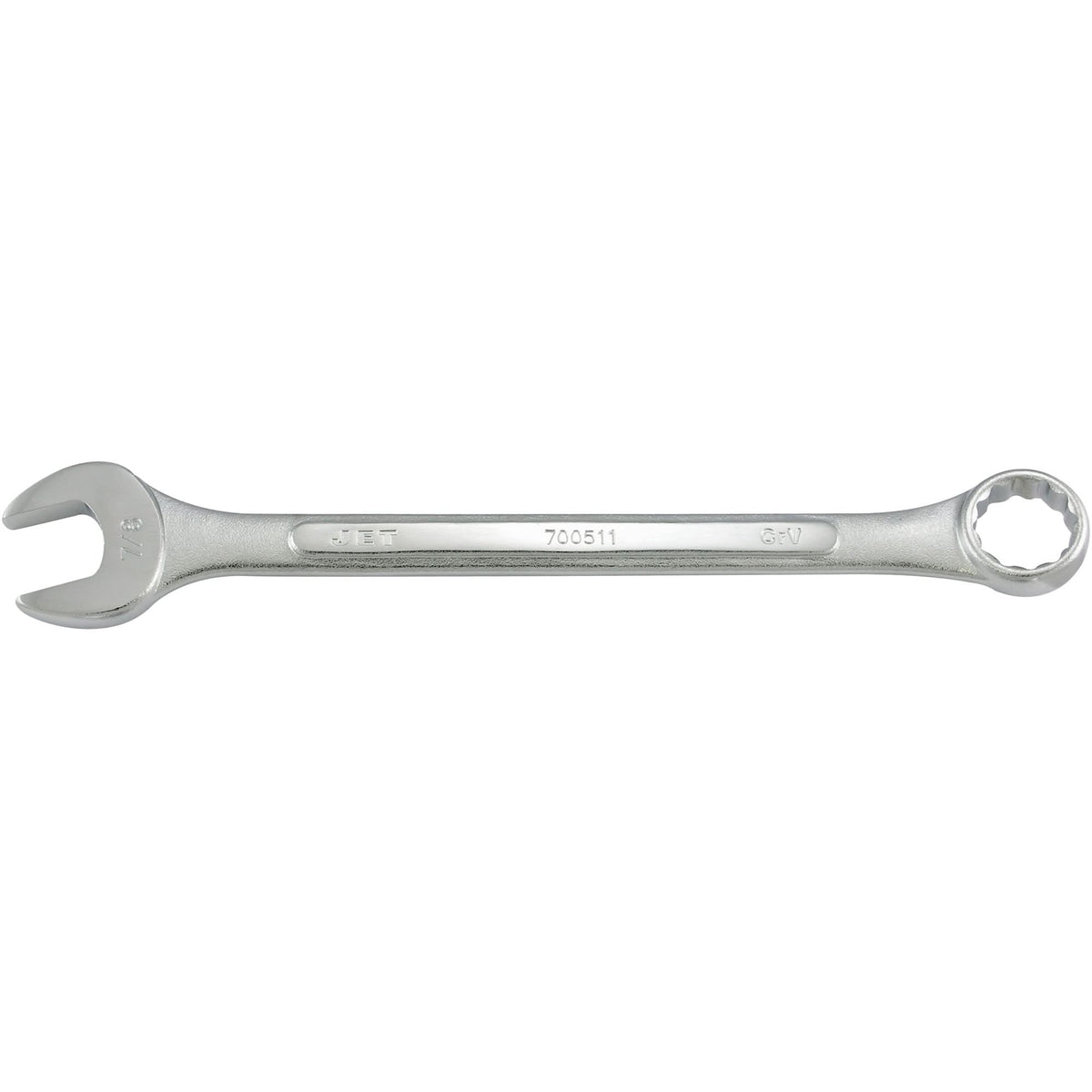 Raised Panel Combination Wrench, 7/8", Chrome Finish