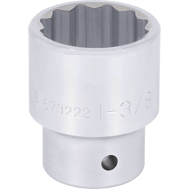 Socket, 1-3/8", 3/4" Drive, 12 Points