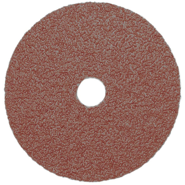 Resin Fibre Sanding Disc, Aluminum Oxide, A36, 5" Dia x 7/8" Arbor