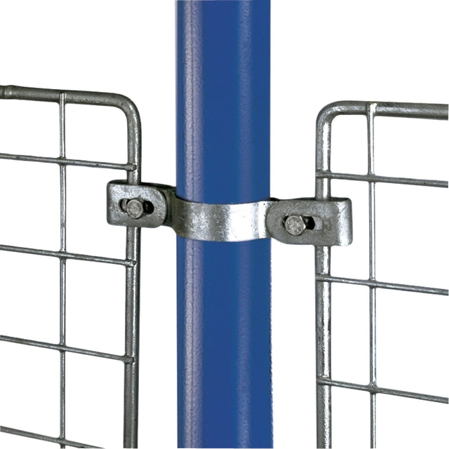 Double Sided Mesh Clip Tube Clamp, 1.66"