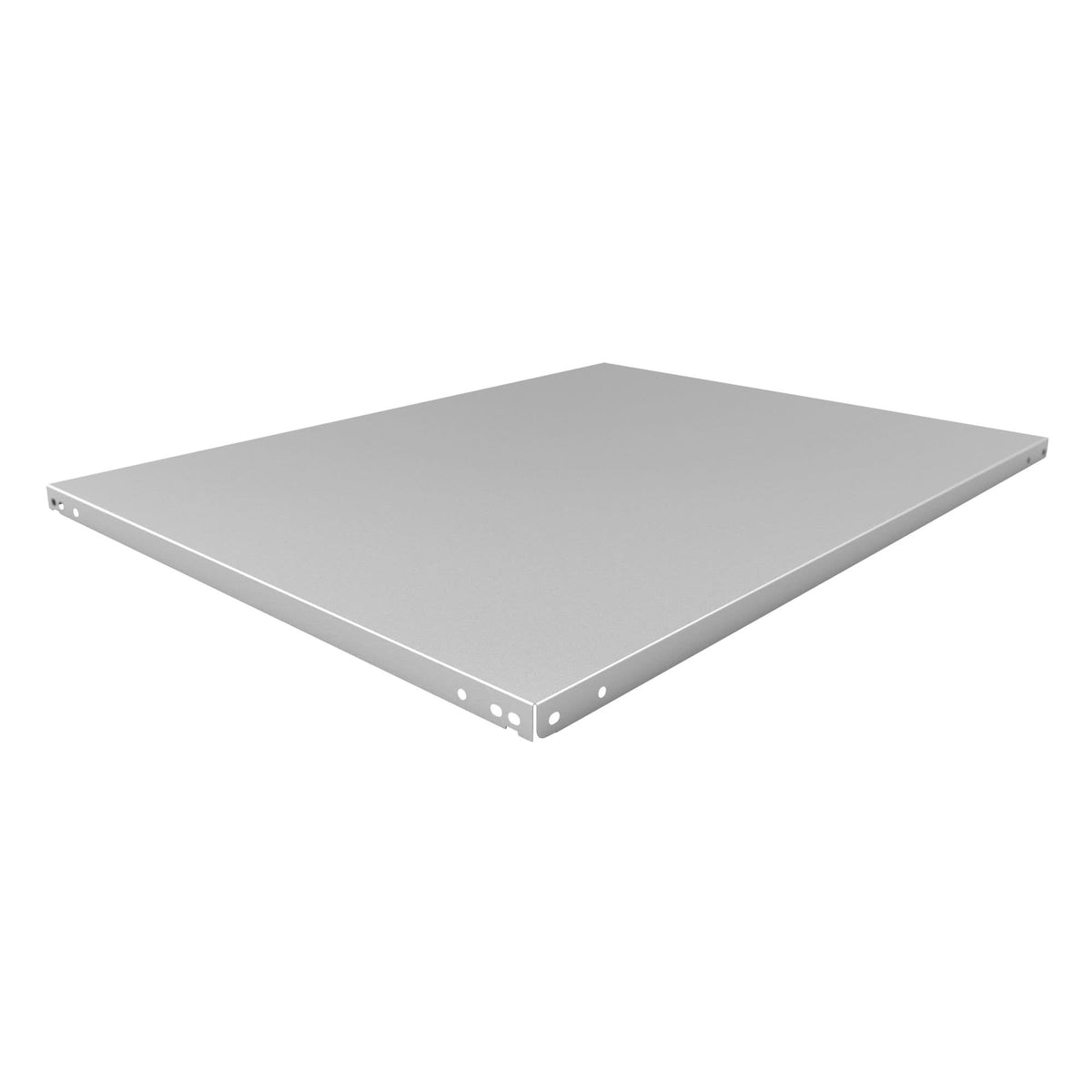 Slotted Angle Shelf, Galvanized Steel, 42" W x 32" D