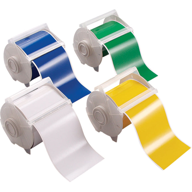 Indoor/Outdoor Grade Tape, Vinyl, Yellow, 3" Width