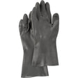 Chloroflex® Gloves, Size Small/7, 12" L, Neoprene, Flock-Lined Inner Lining, 24-mil