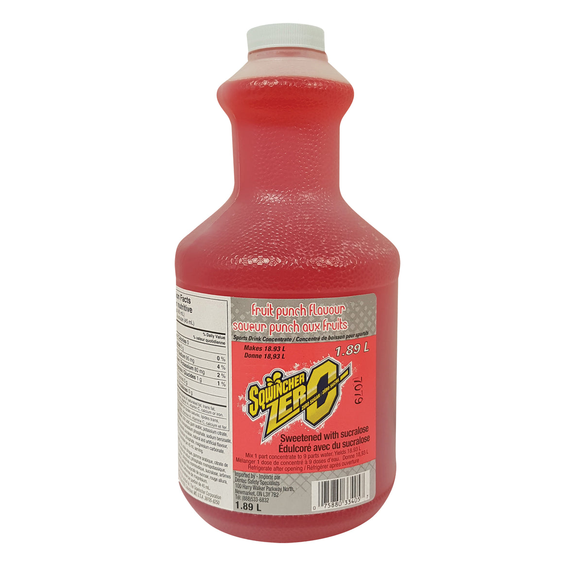 Sqwincher® ZERO® Rehydration Drink, Concentrate, Fruit Punch