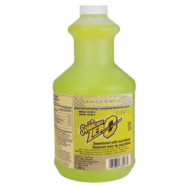 Sqwincher® ZERO® Rehydration Drink, Concentrate, Lemon-Lime
