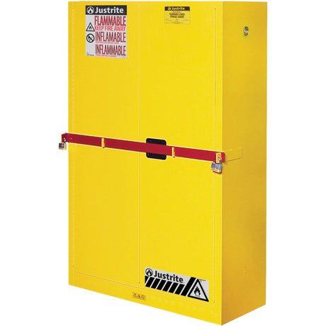 Sure-Grip® Ex High Security Flammable Safety Cabinets, 45 gal., 2 Door, 43" W x 65" H x 18" D