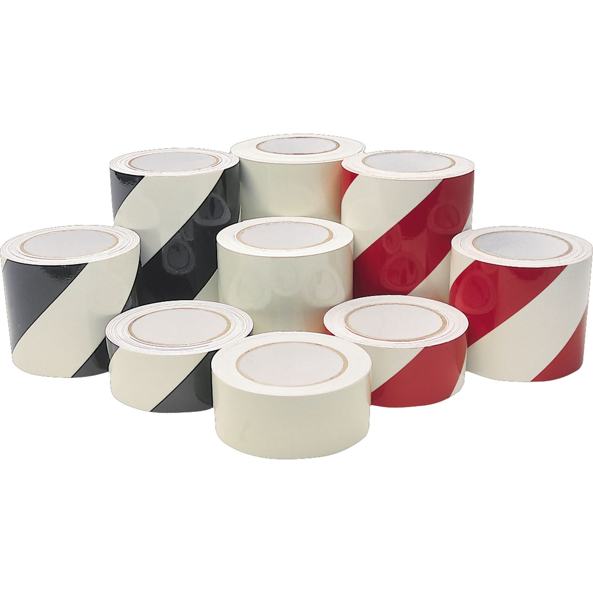 Glow In The Dark Tape, 6" x 30', Vinyl, Red