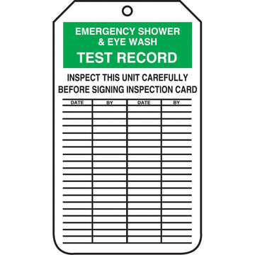 Inspection Tags, Cardstock, 3-1/8" W x 5-7/8" H, English