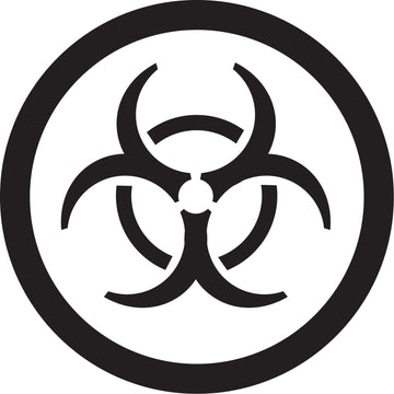 GHS Pictogram Labels, Paper, Roll, 1" L x 1" W