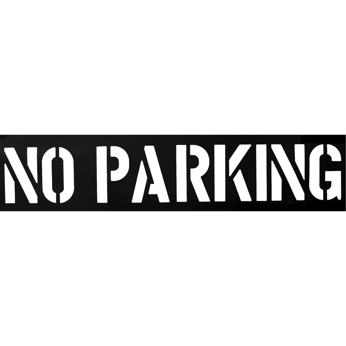 Parking Lot Stencils, English, 12"