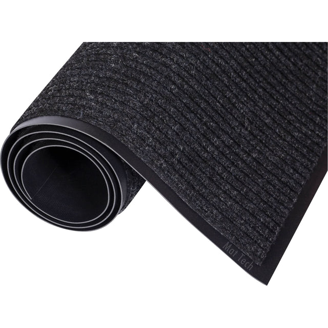 Needle-Pin® Entrance Mats, Wiper, 3' x 60' x 1/2", Charcoal