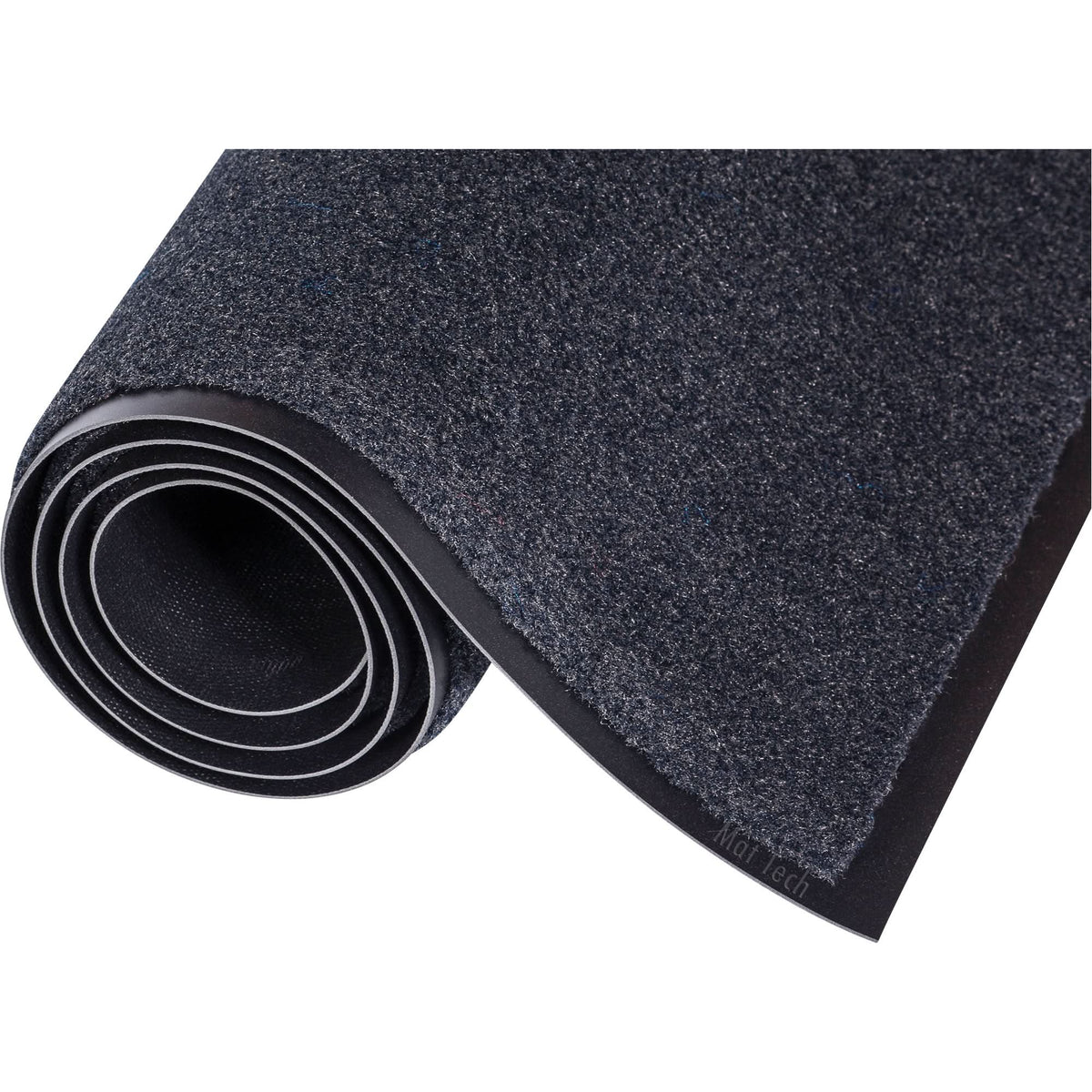 Superluxe™ Entrance Mat, Wiper, 4' x 10' x 1/2", Navy Blue