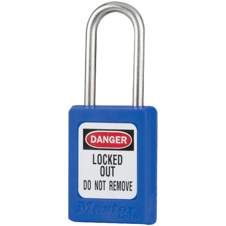 S33 Zenex™ Padlock - Set of Twelve, Safety Padlock, Keyed Alike, Thermoplastic, 1-3/8" Width