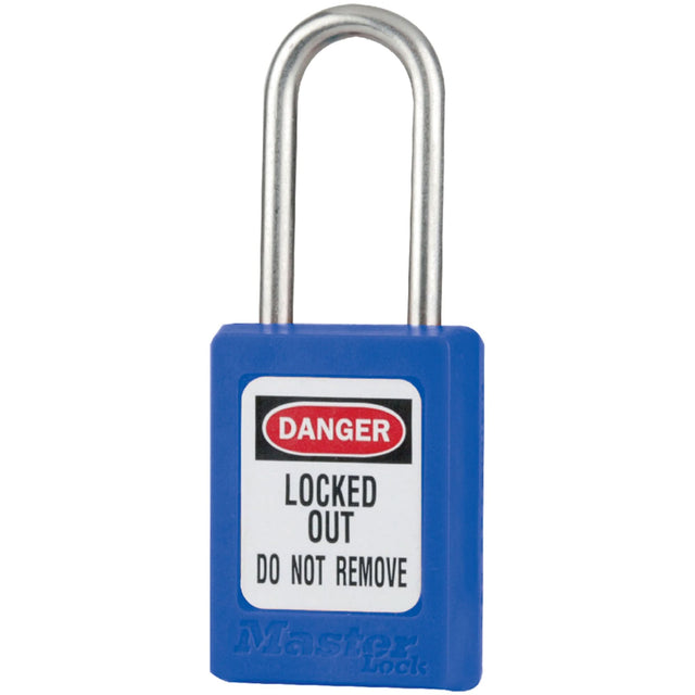 S33 Zenex™ Padlock - Set of Twelve, Safety Padlock, Keyed Alike, Thermoplastic, 1-3/8" Width