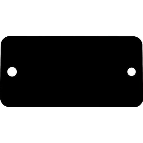 Blank Tags, Aluminum, 3" W x 1" H