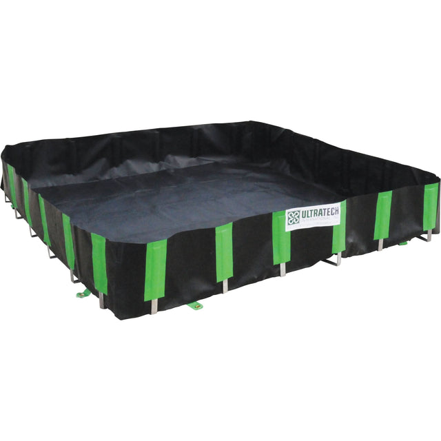Ultra-Containment Berm®, 2244 US gal. Capacity, 15' W x 20' L x 12" H, L-Bracket