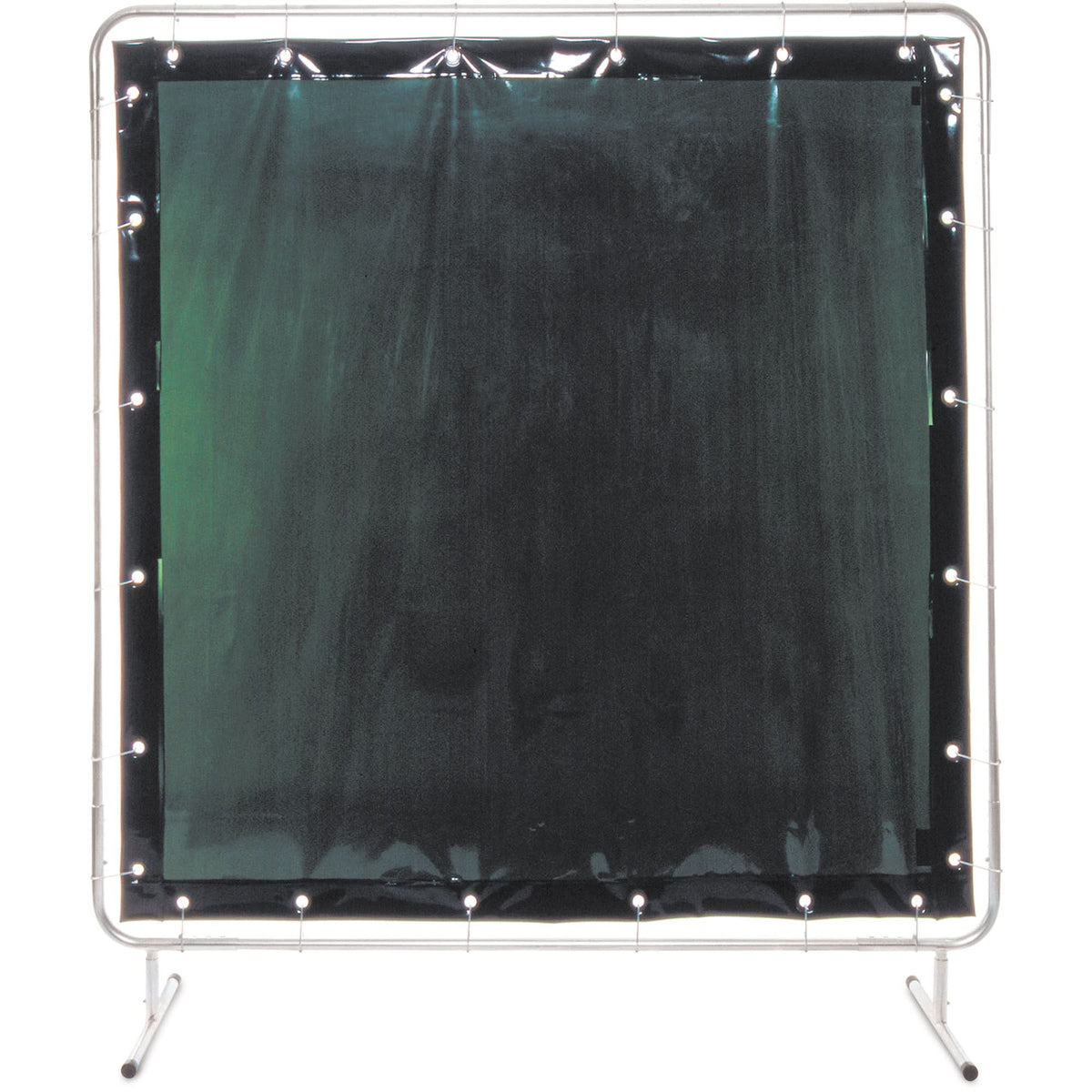 Welding Screen and Frame, 2 Panels, Green, 6' x 6'