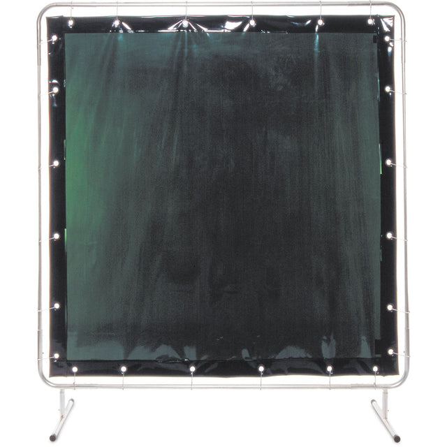 Welding Screen and Frame, 2 Panels, Green, 5' x 3'