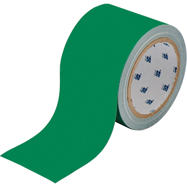 ToughStripe® Floor Marking Tape, 2" x 100', Polyester, Green