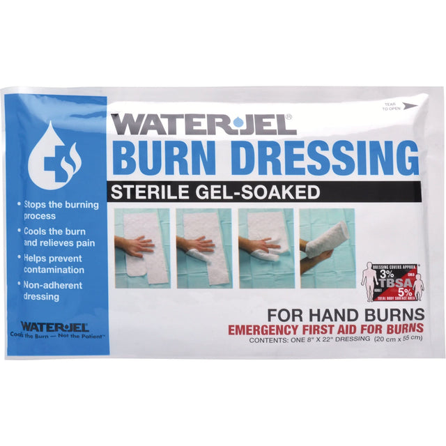 Water Jel® Burn Dressings, 8" x 22", Class 2