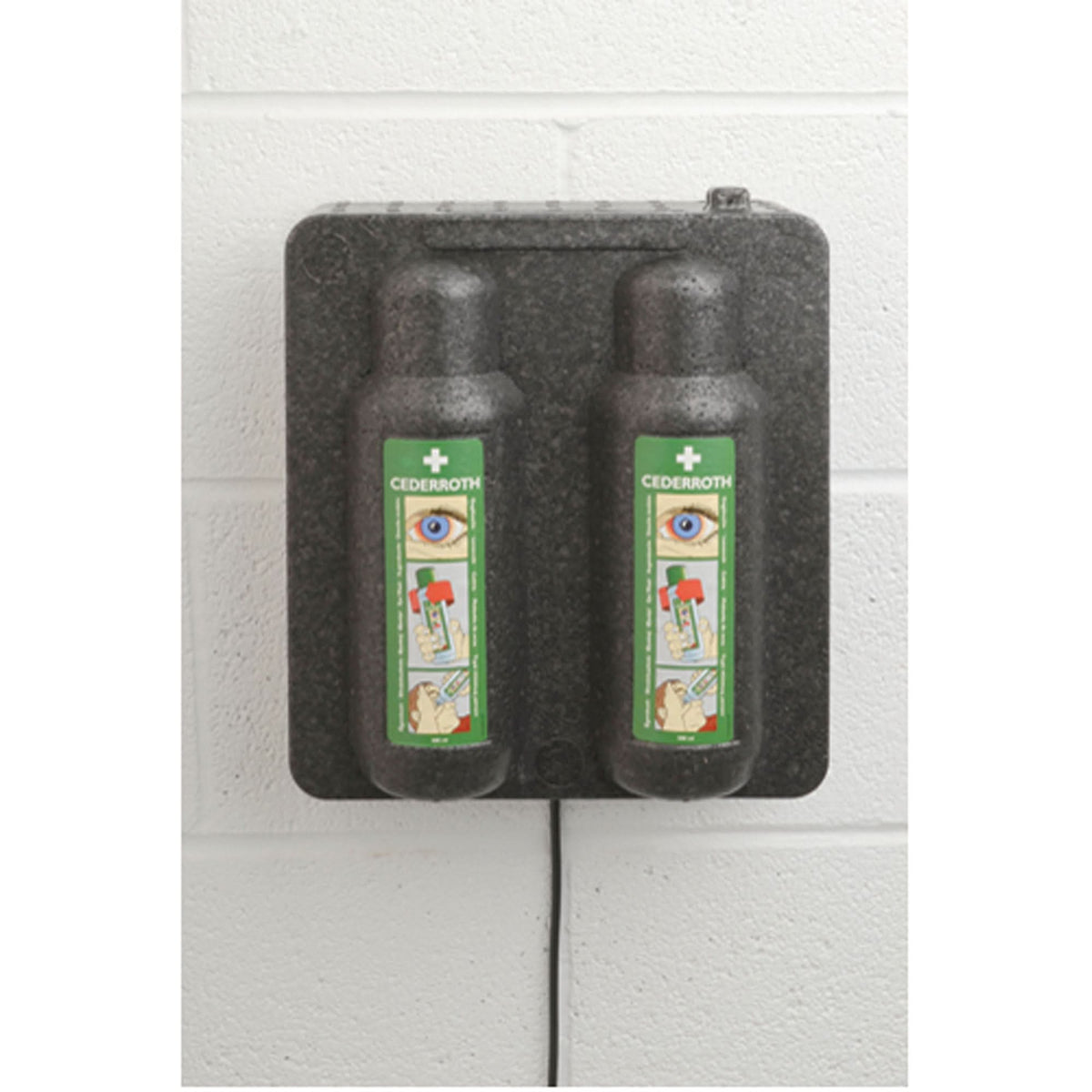 Cederroth Heated Eyewash Cabinets, Empty Bottle, 500 ml