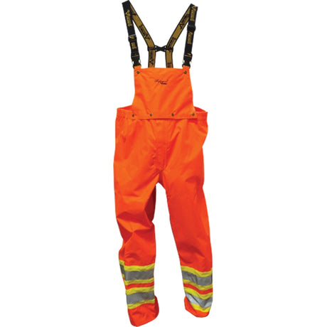 Safety Rainwear, Small, Polyester/PVC, Orange