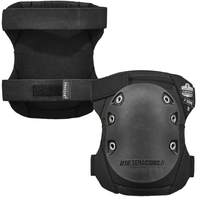 Proflex® 335HL Slip Resistant Cap Knee Pad, Hook and Loop Style, Rubber Caps, Foam Pads