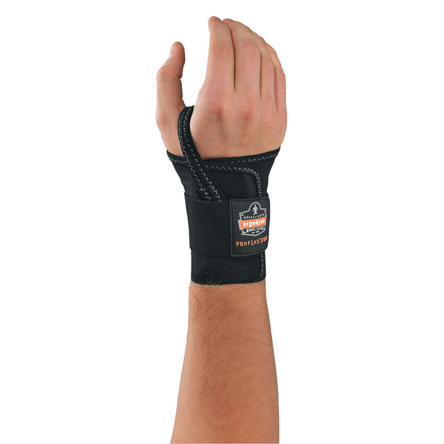 Proflex® 4000 Single Strap Wrist Support - Right Hand, Elastic, Small