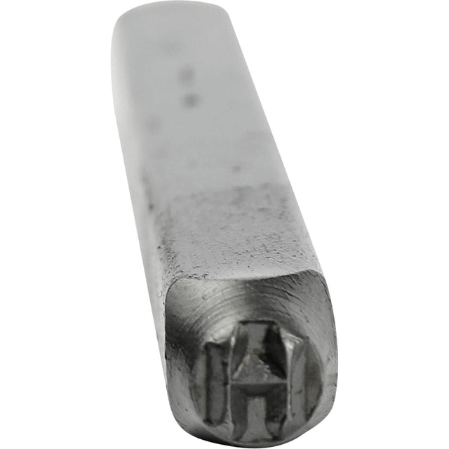 Individual Standard General Purpose Steel Hand Stamp Pieces, H, 3/16"