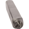 Individual Standard General Purpose Steel Hand Stamp Pieces, K, 1/2"