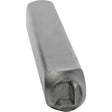 Individual Standard General Purpose Steel Hand Stamp Pieces, L, 1/2"