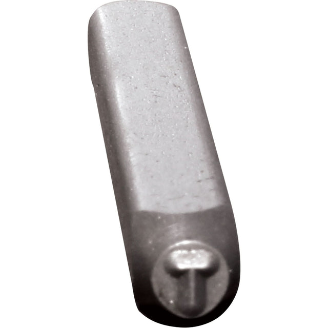 Individual Standard General Purpose Steel Hand Stamp Pieces, T, 1/2"