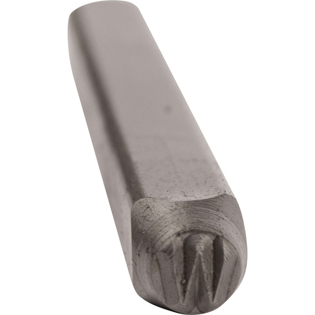 Individual Standard General Purpose Steel Hand Stamp Pieces, W, 3/16"