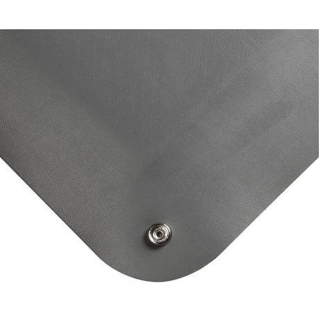 Static Dissipative Anti-Fatigue Mat No.791, 3' W x 75' L x 1/2" T, PVC, Smooth, Grey