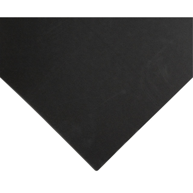 Electrically Conductive Mat No.785, 3' W x 5' L x 3/32" T, PVC, Smooth, Black