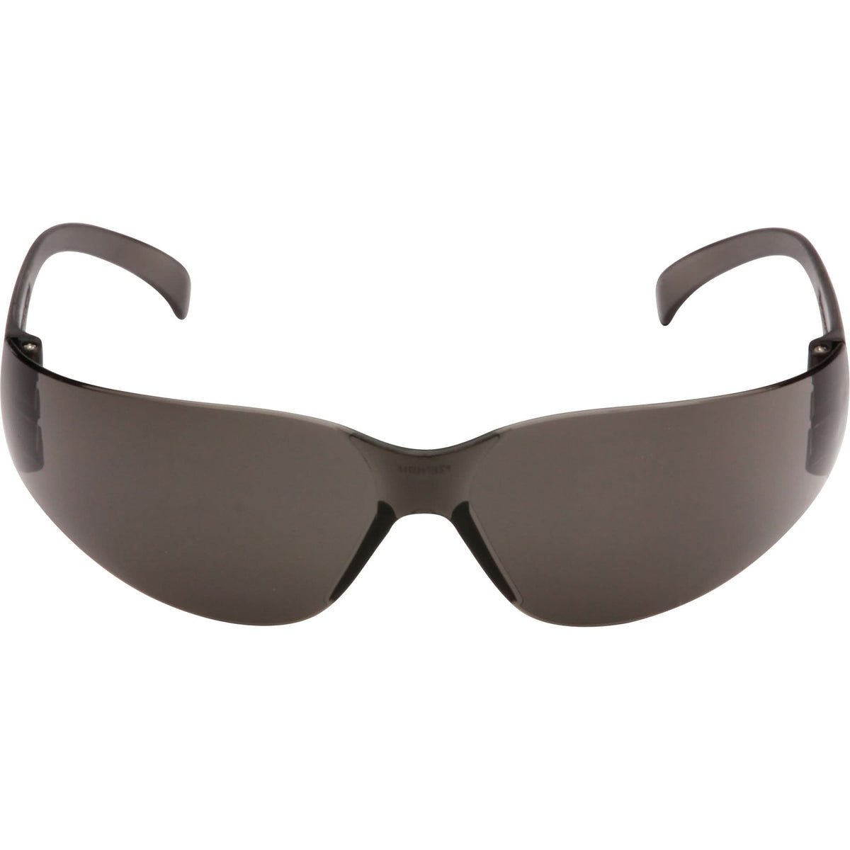 Intruder Safety Glasses, Grey/Smoke Lens, Anti-Scratch, ANSI Z87+/Meets/Exceeds CSA Z94.3