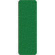 Lean 5S Manufacturing Markers, Rectangle, 6" L x 2" W, Green, Vinyl