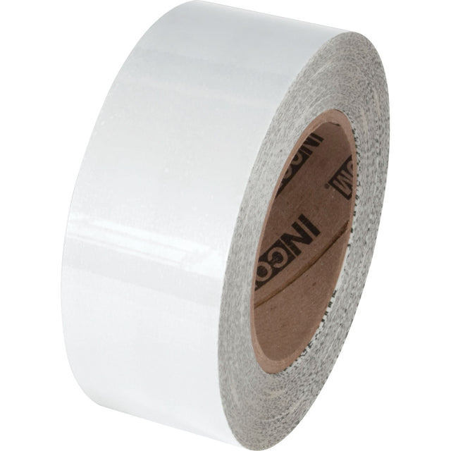 Tuff Mark® Floor Marking Tape, 4" x 100', Polyester, White