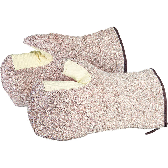CoolGrip® Baker's Mitts, Terry Cloth, Large, Protects Up To 446° F (230° C)