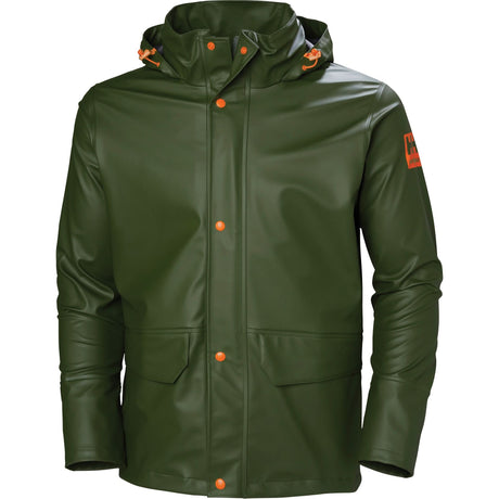 Gale Rain Jacket, Polyester/Polyurethane, X-Large, Green