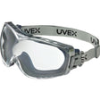 Uvex HydroShield® Stealth® OTG Safety Goggles, Clear Lens, Anti-Fog/Anti-Scratch, Indirect Vent