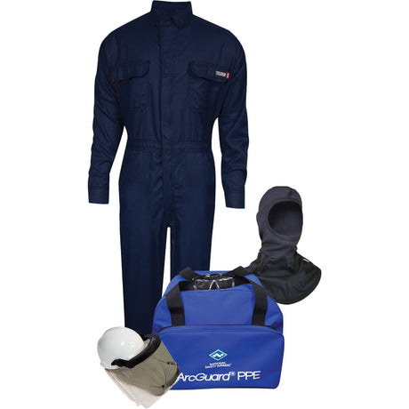 Tecgen Large FR Coverall Kit, 8 cal/cm²