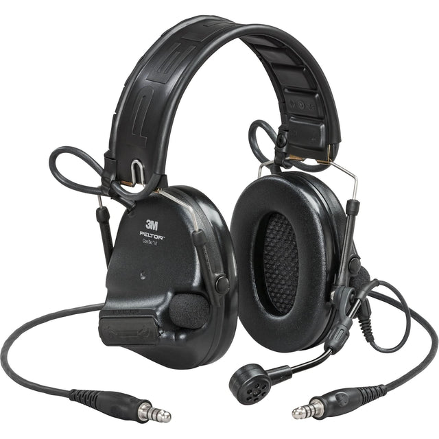 Peltor™ ComTac™ VI NIB Dual Lead Headset with Arc, Headband Style, 23 dB
