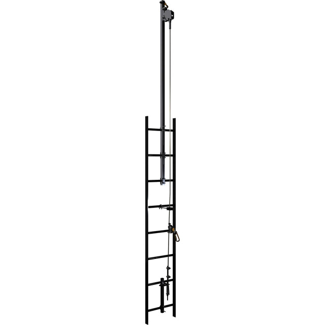 Lad-Saf™ Cable Vertical Safety System Climb Extension Bracketry, Galvanized Steel