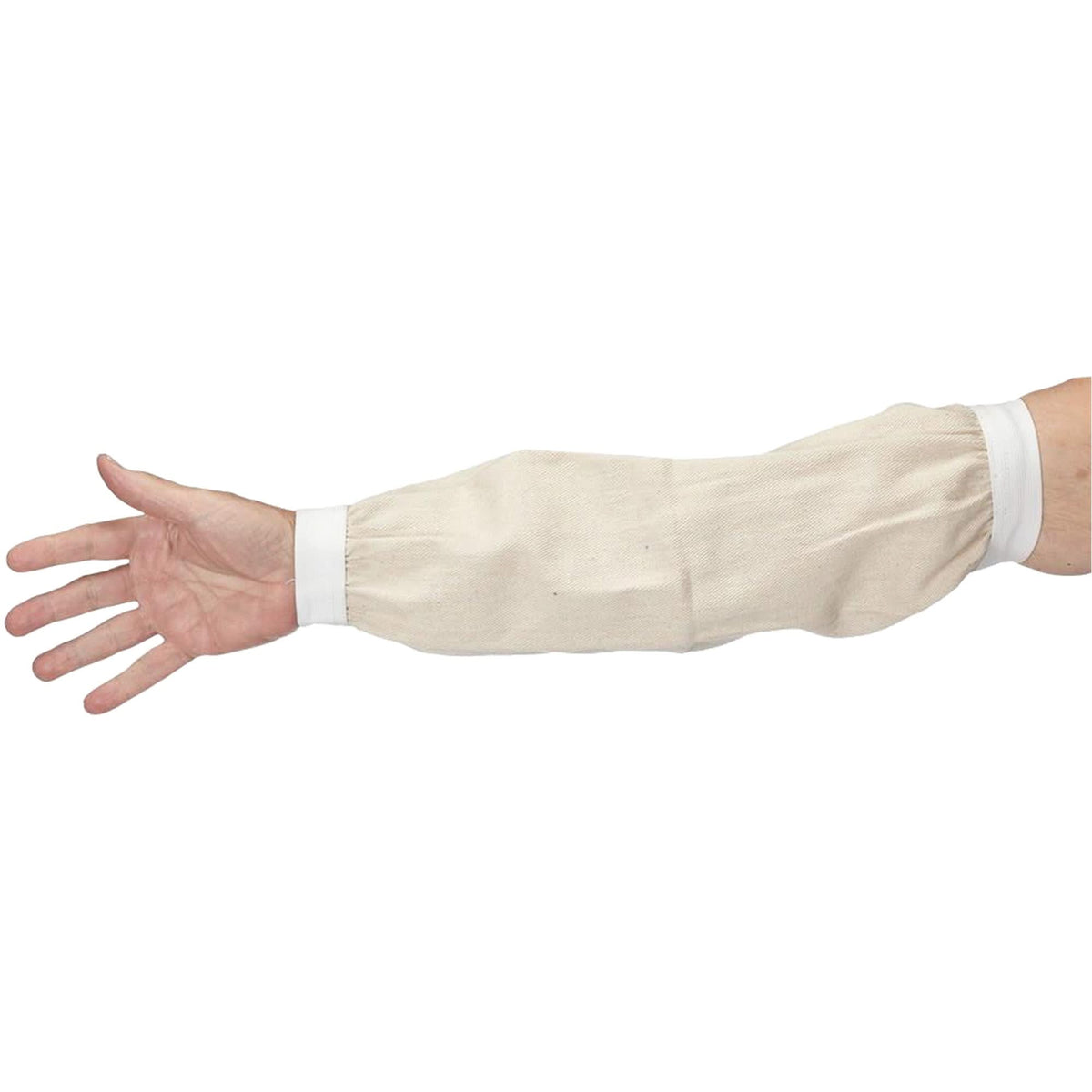 Sleeves, 18", Cotton, White