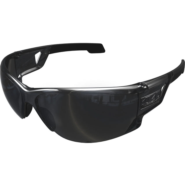 Type-N Safety Glasses, Smoke Lens, Anti-Fog/Anti-Scratch, ANSI Z87+