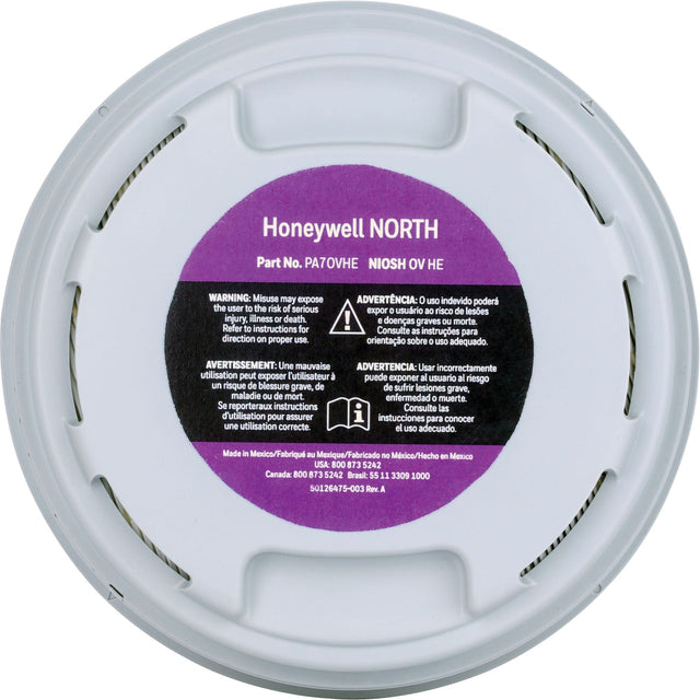 HEPA Filter Cartridge, Organic Vapour